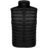 Pengniao Piumino Smanicato Leggero Uomo Giacca Invernale Ultraleggera - Gilet Imbottito in Piuma Senza Maniche - Giubbotto Nero Taglia L