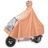 Msiud Poncho Antipioggia con Cappuccio Tesa Impermeabile per Ciclismo Moto