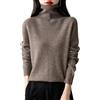Chanyarn Maglione da Donna 100% Lana Merino Collo Alto 2025 Casual a Maniche Lunghe Senza Cuciture Maglia Maglione