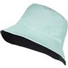 styleBREAKER Cappello da Pescatore Reversibile in Cotone 2 in 1,Turchese-Ne