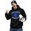 Ataviko Felpa con Cappuccio Ultras Atalanta Bergamo 1907. Sweat Hoodie Essentials con Tasca e Grafica Ispirata a Serie Uomo/Donna (IT, Testo, L, Regular, Regular, Dea Bergamo)