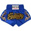 Nyeemya Bambini Ragazzi Pantaloncini da Boxe Pantaloncini da Muay Thai Arti Marziali Grappling Kick Boxing Shorts Abbigliamento Sportivo per Allenamento Fitness Blu 8-12 Anni