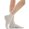 MERITEX Calze Donna in Caldo Cotone - 6 Paia Taglia Unica- Morbide e Confortevoli, Polsino Taglio Vivo Senza Elastico, Punta e Tallone Rinforzati, Cuciture Piatte
