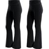 KAKU NANU Leggins Bambina 5-12 Anni Estivi Sportivi Palestra Yoga Leggings