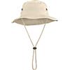 Falari Cappelli a tesa larga Escursionismo Pesca Safari Boonie Bucket Hat 100% Cotone UV Protezione Solare per Uomini Donne Attività all'aperto, Stucco, Small-Medium