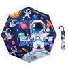 decalsweet Ombrello Pieghevole Antivento Bambino con Copertura, Resistente Ombrello Bambina, Facile da Trasportare Ombrello Pioggia, Ombrello Tascabile Bambini con Motivo Carino