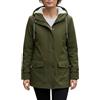 chiguomaoyi Donne Outdoor Giacche impermeabili Softshell Giacca con cappuccio Windbreak Raincoat per l'autunno inverno