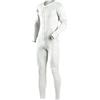 YCHSXAIZ Uomo Manica Lunga Onesies Jumpsuit Nightwear Pigiama Intero con Bottoni
