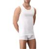 CAGI 1106 3 Canotte Spalla Larga Puro Cotone