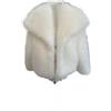 Valtorixia Cappotto da donna in finta pelliccia, a maniche lunghe, giacca soffice aperta sul davanti, peloso, invernale, caldo, a pelo lungo, cappotto corto, Bianco 1, L
