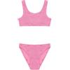 Saint Barth MC2 Costume Bikini 2 Pezzi Crinkle Rosa Fucsia (IT, età, 14 Anni, Regular, Bambina, Fucsia)