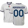 L.C. SPORT Maglia Inter Personalizzata Bianca Replica Ufficiale Autorizzata Bambino (Taglie-Anni 4 6 8 10 12) Adulto (S M L XL XXL) - 6 Anni