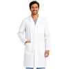 B-well Bwell Fabio Camice da Laboratorio Uomo - Camice Bianco - Camice Medico Uomo Cappotto Bianco per Laboratorio, Medicina e Studio, 3 Tasche con Bottoni, bianco, 4XL