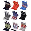 OZABI Calze Pack Ragazzo MARVEL AVENGERS, Confezione da 9 paia di calzini Surprise, 30 cm