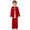 Chaoyinn Bambina Bambini Abiti Danza Liturgica Inno Spettacolo Costume Ballerina Completo Abito Con Pantaloni Ampi La Performance