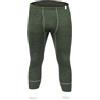 SES Pantaloni termici da uomo 3/4 con orlo S - 4XL - Pantaloni lunghi traspiranti in cotone e poliestere - Pantaloni termici da uomo per inverno e comfort, Oliva, M