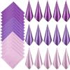 Geyoga 15 Sciarpa Collo Quadrato da Donna Fazzoletto da Collo Tinta Unita Misto Copricapo Sciarpa Bandana