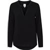 ICHI Ihmain LS2 Camicia da Donna, Nero (194008), 40