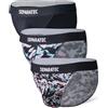 Separatec Slip Uomo Bambu High-Cut Mutande Doppia Tasca Brevettata Intimo Briefs Elastici Traspiranti Morbidi Sexy Bikini Motivo Stampato Set da 3 L