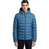 NORWAY NAUTICAL SCHOOL Piumino Uomo Invernale - Trapuntato - Giubbotto Uomo 110 Grammi 4 Stagioni Imbottito - Giacca Invernale (IT, Testo, S, 849150 TYPHO)
