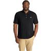 Lyle & Scott Uomo Polo Monocolore Tipped con Riga