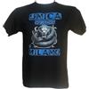 Generico T-Shirt Maglia Nera o Bianca Unica Squadra di Milano per Veri Tifosi interisti, Stampata Direttamente su Tessuto Taglie da Bambino (9/11 Anni, Nero)