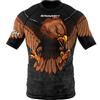 SMMASH Patriot Germany 2.0 Rashguard Shirt a maniche corte per arti marziali Rash Vest Uomo Gilet da uomo traspirante e leggero top sportivo per MMA Krav MAGA Kickboxing, made in Europe, Germania 2.0,