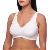 frugue Reggiseno Post Operatorio Cotone Senza Ferretto Donna Bianco IT 6B (EU 95B)
