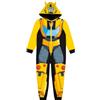 Transformers Bumblebee Pigiama Bambino | Pigiama Caldo | Pigiamone Pile Bambino | Giallo 3-4 Anni