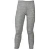 Engel Leggings/Pantaloni Lunghi per Bambini, 70% Lana, 30% Seta (2 Anni, Grigio)