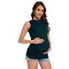 Smallshow Vestiti premaman da donna girocollo senza maniche gravidanza gilet top