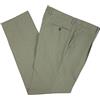 N+1 - Pantalone Uomo Classico in Fresco Lana con Pens Cavallo Alto Gamba Larga Elegante Tasca Dritta Leggero Estivo (48, Sabbia)