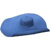 Lifup Cappello di Paglia Donna, Cappello da Spiaggia Estivo Tesa Larga Cappello da Sole Pieghevole UPF 50+ Blu Scuro