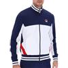 FILA Giacca da tuta Navy/Bianco Uomo Tiebreaker, Marina, XS