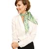 Prettystern Donna 65cm estate Foulard Di Seta Bandana Fazzoletto Da Collo Colorato Olio Pittura Arte Stampa