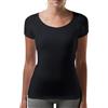THOMPSON TEE - Maglia Intima blocca-Sudore - con Pad sotto-Manica Anti-Sudore - Modello Slim Fit - Scollo Tondo - Nero - Small
