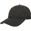 Stetson Ducor Sun Guard Fullcap Uomo - Cappellino da Baseball in Cotone bio (sostenuto) - Primavera/Estate - Protezione UV 40+ - Look-StoneWashed - Cappellino da Esterno Nero M (56-57 cm)