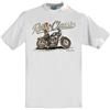 RetroClassic LaRoss Pin-up e Harley Inspired Moto T-Shirt Uomo