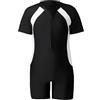 Okdance Costume da bagno per ragazzi e ragazze, costume intero per bambini, a maniche corte, costume da bagno per l'estate, surf, nuoto, sport acquatici, ragazzo ragazza
