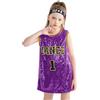 LOLANTA Vestito da Canotta Senza Maniche con Scollo a Barchetta Scintillante Hip Hop Dancewear
