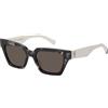 Tommy Hilfiger Occhiali da Sole TOMMY HILFIGER TH 2101/S TCB BLACK WHITE HAVANA 52/19/140 Donna