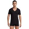 Karelpiù Maglietta | Canotta Intima Uomo Cotone Pettinato 100%. (6pz) Canottiera | Maglia Girocollo o Scollo a V. T-Shirt Superior Premium Cotton