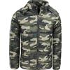 Evoga Giubbotto piumino uomo militare mimetico invernale giaccone bomber impermeabile