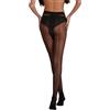 Silky Collant con cuciture - Collant velati vintage 15 denari con cucitura posteriore, collant retrò anni '40 con linea sulla schiena e tacco cubano per donne, L