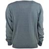 RE DEL MARE Pullover Uomo Manica Lunga Scollo A V Cotone Nido d'Ape Made in Italy