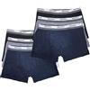 SUPERGA Boxer Uomo 6 Pz Assortiti Cotone Elasticizzato Moda Egidio (IT, Testo, XL, Regular, Regular, 457
