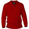 Blauer Peter - Maglione con Colletto e Zip sul Torace - in Lana Merino -10 Colori