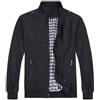 Allthemen Giubbotto da Uomo Leggero Giacca Militare Comodo Giacca Casual Primavera Autunno Aviatore Collo Alto Estate #7533 Nero M