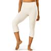LAPASA Leggings Sportivi Capri Donna 3/4 L02A1/B1 - Pantaloni Yoga Vita Alta Elasticizzati Allenamento Corsa Spinning Palestra Fitness Zumba Push Up