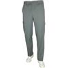 N+1 Sea Barrier Pantalone Jeans Leggero Lungo Uomo Art Darcy Isola con TASCONI Elastico Tela M L XL XXL 3XL 4XL 5XL 6XL 7XL (IT, Testo, XL, Regular, Regular, Grigio)